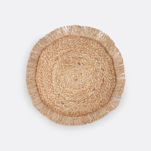 Coussin rond en jute, Ceylan LA REDOUTE INTERIEURS