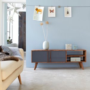 Meuble TV - Meuble TV design, blanc, d\'angle | La Redoute Meuble TV - Meuble TV design, blanc, d\'angle | La Redoute