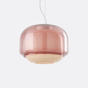 Suspension en verre coloré Ø30,5 cm, KINOKO LA REDOUTE INTERIEURS