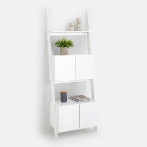 Estante-escada de parede, 4 portas, Domeno LA REDOUTE INTERIEURS