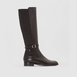 bottines chaussettes noires à talons