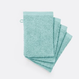 Lot de 4 gants de toilette éponge Scénario LA REDOUTE INTERIEURS