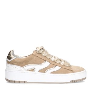 Baskets en daim avec détails blancs SACHA