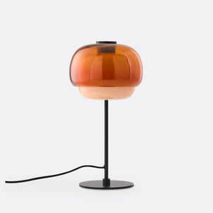 Tafellamp van gekleurd glas, KINOKO LA REDOUTE INTERIEURS