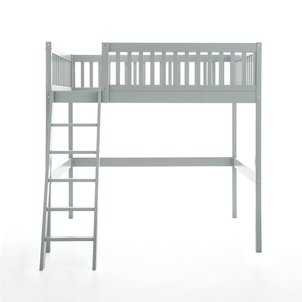 Lit mezzanine tilleul avec sommier, Diablotin AM.PM