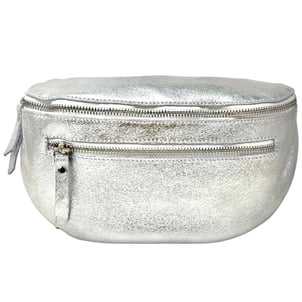 Sac banane en cuir grainé et irisé LOU-ANN OH MY BAG