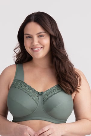 Soutien-gorge coton, sans armatures, minimiseur MISS MARY OF SWEDEN
