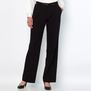Women’s straight-fit trousers | La Redoute