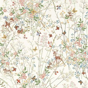 Bambi Sugared Almonds Wallpaper SANDERSON X DISNEY