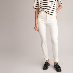 Pantalon 5 poches, slim, en coton stretch LA REDOUTE COLLECTIONS