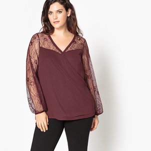 Plus Size Blouses & Tunics | Lace & Frilled | La Redoute