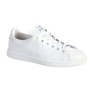 Baskets cuir et paillettes VICTORIA