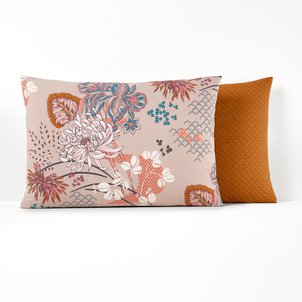 Chinese flower cotton percale duvet Chinese flower pillow case , japanese
