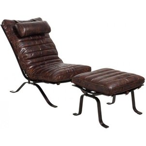 chaise longue rtro en cuir marron fonc chaise longue rtro en cuir marron fonc jolipa - Chaise Longue Cuir chaise longue rtro en cuir marron fonc chaise longue rtro en cuir marron fonc jolipa - Chaise Longue Cuir