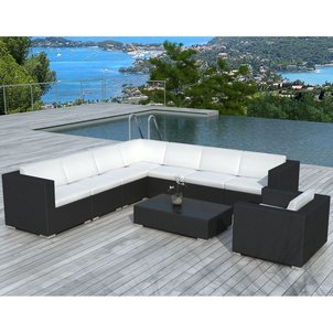 Salon de jardin resine tressee blanche | La Redoute Salon de jardin resine tressee blanche | La Redoute