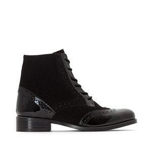 Adidas gazelle montante | La Redoute Boots montantes, bi-matière, bout fleuri Boots montantes, bi-matière,