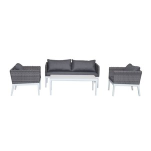 Salon de jardin resine tressee blanche | La Redoute Salon de jardin resine tressee blanche | La Redoute