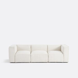 Canapé modulable, 3 places, en bouclette, SEVEN LA REDOUTE INTERIEURS
