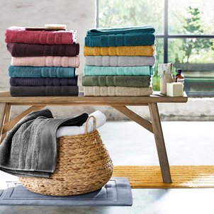 Drap de bain éponge bouclette 600 g/m2, Zavara LA REDOUTE INTERIEURS