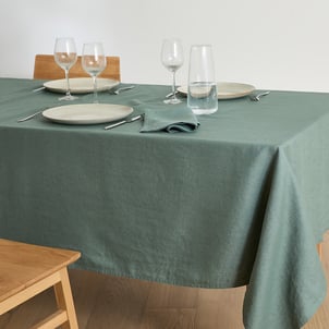 Tafelkleed in gewassen linnen, Victorine LA REDOUTE INTERIEURS