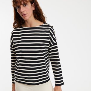 Signatures Aimie Breton Striped T-Shirt in Loose Fit LA REDOUTE COLLECTIONS