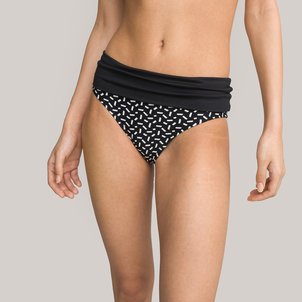 Bas de maillot de bain culotte à revers LA REDOUTE COLLECTIONS