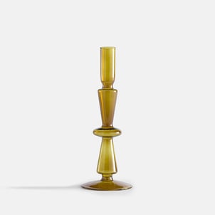 Bougeoir en verre H25 cm, Chilava LA REDOUTE INTERIEURS