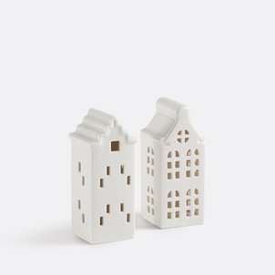 Lot de 2 maisons en porcelaine, Caspar LA REDOUTE INTERIEURS