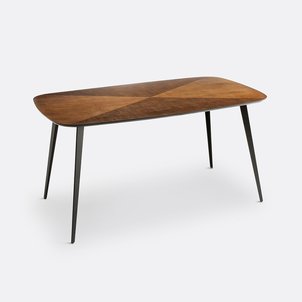 Mesa de refeição vintage embutida, 6 pessoas. Watford LA REDOUTE INTERIEURS
