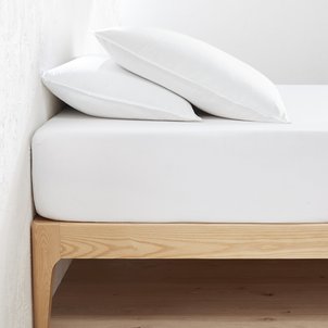 Fixleintuch Scenario, Perkal aus Bio-Baumwolle uni LA REDOUTE INTERIEURS