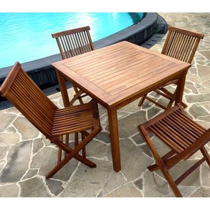ensemble table en teck carr 90 cm avec 4 chaises de jardin ensemble table en teck - Ensemble Table De Jardin Et Chaises ensemble table en teck carr 90 cm avec 4 chaises de jardin ensemble table en teck - Ensemble Table De Jardin Et Chaises
