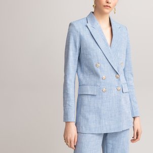 Blazer, zweireihig geknöpft LA REDOUTE COLLECTIONS image