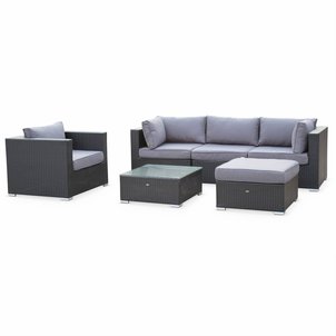 Salon de jardin resine tressee gris | La Redoute Salon de jardin resine tressee gris | La Redoute