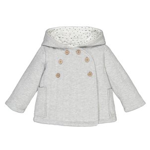 Baby-Sweatjacke mit Kapuze, 1 Monat - 2 Jahre LA REDOUTE COLLECTIONS image
