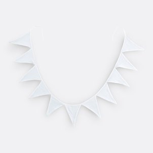 Гирлянда в виде флажков из хлопчатобумажной газовой ткани, Kumla LA REDOUTE INTERIEURS