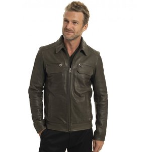 Veste En Cuir Redoute Blouson Solde Homme La 1Hqqd