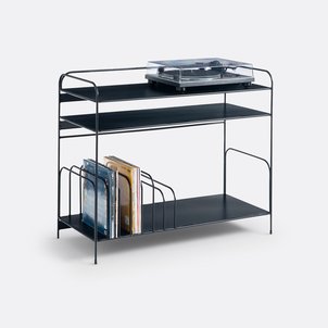 Meuble vinyles métal acier, Miva LA REDOUTE INTERIEURS
