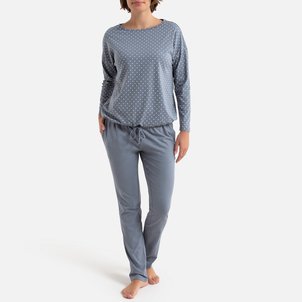 Pijama estampado, de mangas compridas LA REDOUTE COLLECTIONS image