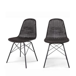 lot de 2 chaises indooroutdoor en rsine tresse clarice lot de 2 chaises indoor - Chaise En Resine Tressee lot de 2 chaises indooroutdoor en rsine tresse clarice lot de 2 chaises indoor - Chaise En Resine Tressee