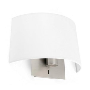 applique demi abat jour volta h23 cm max interrupteur faro - Applique Salle De Bain Avec Interrupteur Et Prise applique demi abat jour volta h23 cm max interrupteur faro - Applique Salle De Bain Avec Interrupteur Et Prise