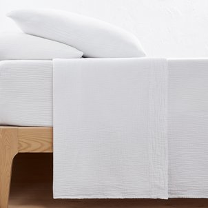 Drap plat uni gaze de coton, Kumla LA REDOUTE INTERIEURS