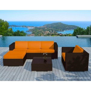 Salon de jardin resine tressee marron | La Redoute Salon de jardin resine tressee marron | La Redoute