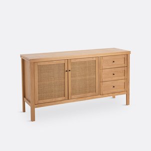 Gabin Pine & Rattan Sideboard LA REDOUTE INTERIEURS