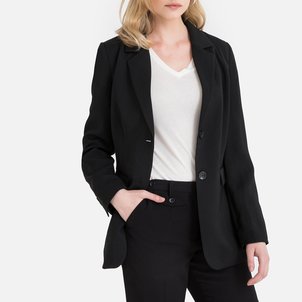 Taillierter Blazer aus fliessendem Serge ANNE WEYBURN image