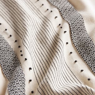 Plaid crudo PARFETO LA REDOUTE INTERIEURS