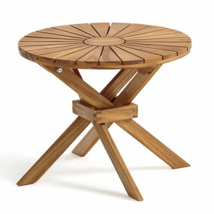Table basse de jardin ronde en acacia, Jakta AM.PM