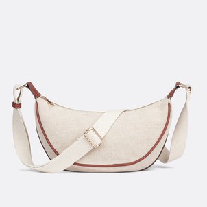 Sac banane en toile contrastée LA REDOUTE COLLECTIONS