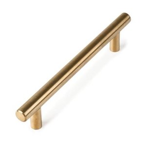 Poignée De Meuble Inox Creux Laiton 96 Mm REI