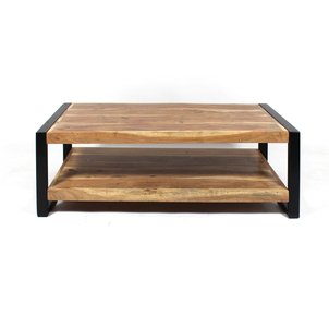 table basse industrielle acacia 2 plateaux grand modle ra7 table basse industrielle acacia - Table Salon Industrielle table basse industrielle acacia 2 plateaux grand modle ra7 table basse industrielle acacia - Table Salon Industrielle