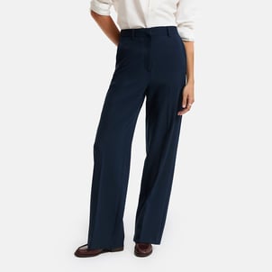 Pantalon large en polyviscose stretch LA REDOUTE COLLECTIONS